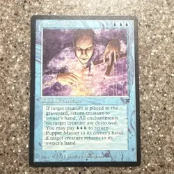 Puppet Master Card 1994 Legends Magic the Gathering NM/SP MTG - Image 1