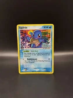 Squirtle 64/100 EX Crystal Guardians Reverse Holo Pokemon TCG - Image 1