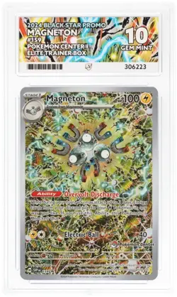 Magneton SVP 159 Pokemon Center Stamped Promo Pokemon TCG - ACE 10 - Image 1