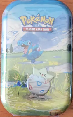 Pokemon TCG Ascended Heroes Mini Tin Togepi Totodile Sealed - Image 1