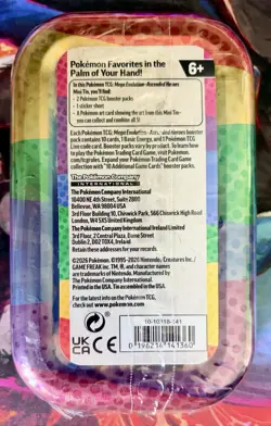 Pokemon TCG 2026 Mega Evolution Ascended Heroes Mini Tin ~ New Factory Sealed - Image 2