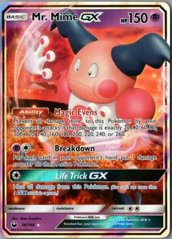 Mr. Mime GX Ultra Rare SM - Celestial Storm 56/168 NM Holofoil - Pokemon - Image 1