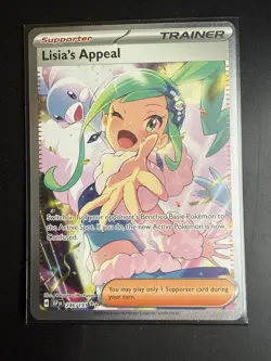Lisias Appeal 246/191 – Pokemon Surging Sparks Full Art Trainer Rare - Image 1