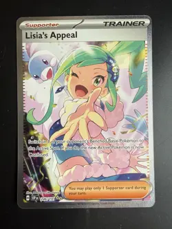 Lisias Appeal 246/191 – Pokemon Surging Sparks Full Art Trainer Rare - Image 2