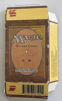 Magic the Gathering MTG - Revised Edition - Empty Box No Cards - Image 5
