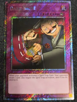 Dark Bribe - RA03-EN187 - Platinum Secret Rare - 1st Edition NM Yugioh Quarter C - Image 1