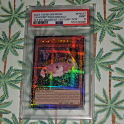 Danger!U TsuchinokoU Yugioh 2025 RA04 EN027 PSA 9 1st ed Quarter Century Rare - Image 3
