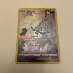 Pokemon TCG Card Manaphy GG06/GG70 Crown Zenith Galarian Gallery - NM - Image 1