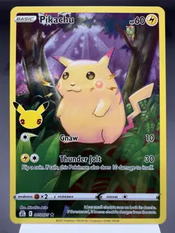 Pikachu 005/025 - Holo Rare - Celebrations Pokemon Card NM - Image 1