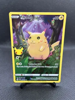 Pikachu 005/025 Celebrations - Pokemon Card - NM - Image 1