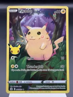 Pikachu 005/025 - Holo Rare - Celebrations Pokemon Card NM - Image 1