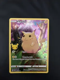 Pikachu - 005/025 - 25th Celebrations Anniversary - NM/M - Pokemon Card - Image 1