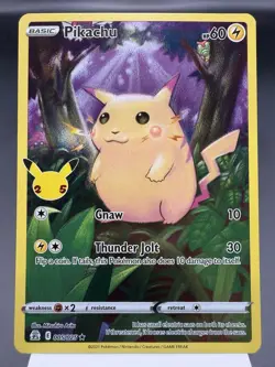 Pikachu 005/025 - Holo Rare - Celebrations Pokemon Card NM - Image 1