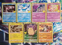 Pikachu 005/025 + Others Celebrations 7x Card Bundle Pokemon TCG NM - Image 1
