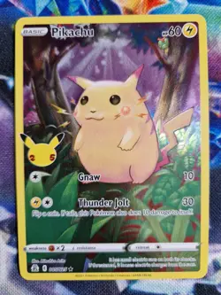 Pikachu 005/025 + Others Celebrations 7x Card Bundle Pokemon TCG NM - Image 2