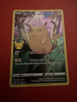Pokemon Pikachu Celebrations Full Art Card 005/025 NM Condition - Image 1