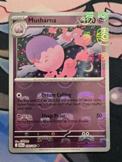 Musharna (Master Ball Pattern) 036/086 Black Bolt Holo NM - Image 1