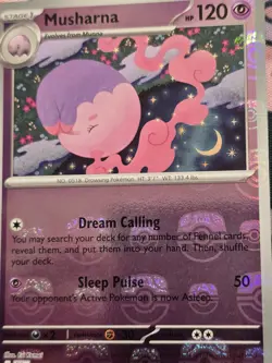 Musharna (Master Ball Pattern) 036/086 Black Bolt Holo NM - Image 2