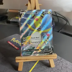 Pokemon Vivid Voltage Ampharos v Card 171/185 Pokemon TCG Full Art pack fresh NM - Image 1