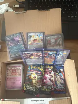 Pokemon TCG Bundle Of Items And Holo Cards Nice Sale Get It Quick! - Image 1