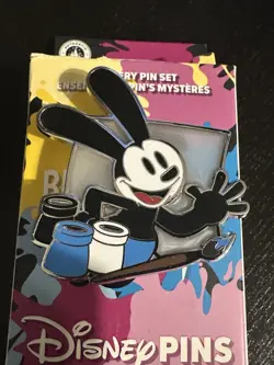 Disney Brush of Magic Mystery Box Pin Oswald the Lucky Rabbit LR Pin 2026 - Image 1