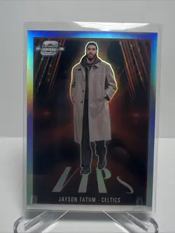 2023-24 Panini Contenders Optic Vips JASON TATUM #1 Silver Prizm - Image 2