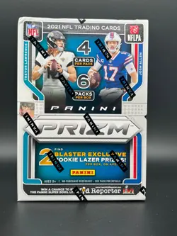 2021 Panini Prizm Football NFL Blaster Box Unopened Factory Sealed - Image 1