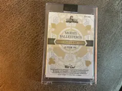 2024 Wild Card 5 Card Draw Moises Ballesteros RC 1/1 Auto Rainbow - Image 2