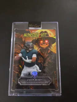 2025 Wild Card Haunted Hits Monster Hunt - 1/1 Monster Hit - Jalen Hurts - Image 1