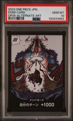 2023 One Piece Japanese Op05 Awakening Of The New Era Don!! Card PSA 10 - Image 1