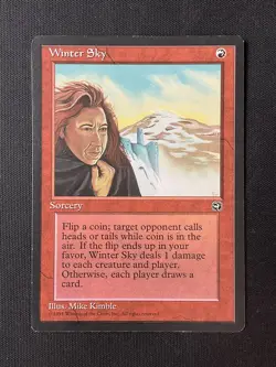 MTG Homelands Winter Sky RESERVED LIST LP - Image 1