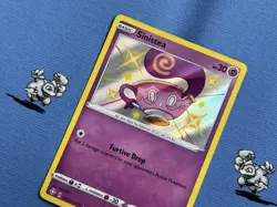 Pokemon TCG Sinistea SV052/SV122 Shining Fates (NM) Holo Rare Pokemon Card - Image 5
