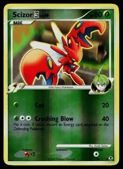 Pokemon Card - Scizor E4 Rising Rivals 48/111 Reverse Holo Uncommon - Image 1