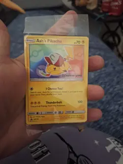 Pokemon TCG Ash's Pikachu SM108 Promo Trading Card Sealed - Image 2