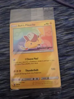 Pokemon TCG Ash's Pikachu SM108 Promo Trading Card Sealed - Image 3