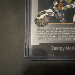 Dragon Ball Super Card Son Goku Energy Marker E-B2 Foil Standard Card - Image 2