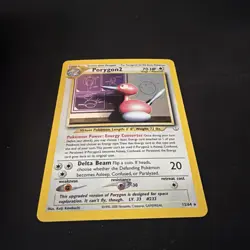 Pokemon TCG Unlimited Porygon2 Neo Revelation Holo Rare Card 12/64 - Image 5