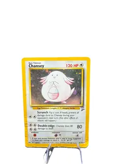 Pokemon TCG 1999-2000 Chansey 3/130 Base Set 2 Holo Rare Vintage Card! 🔥🔥 - Image 1