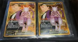 Pokemon Team Rocket's Mewtwo EX Destined Rivals Card 240/182 NM/M ENGLISH - Image 1