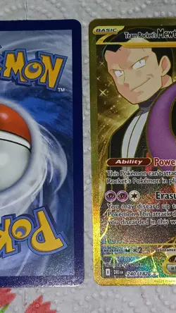 Pokemon Team Rocket's Mewtwo EX Destined Rivals Card 240/182 NM/M ENGLISH - Image 4