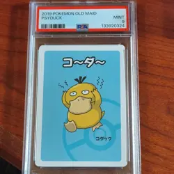The Pokemon Company Psyduck 2019 Old Maid PSA 9 Pokemon Card - Image 1