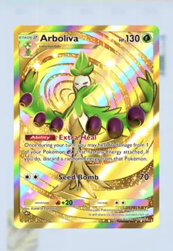 Pokemon TCG Pocket - Arboliva Gold Card (English) - Image 1