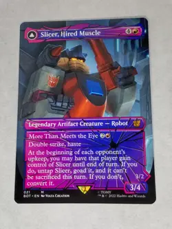MTG Slicer, Hired Muscle Borderless - BOT / 021 - - Image 1