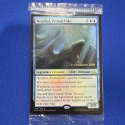 WOTC MtG Prerelease Promos Nezahal, Primal Tide (P) (Foil) NM - Image 1