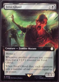 Feral Ghoul - 909 Extended - Surge Foil MTG Fallout - Image 1