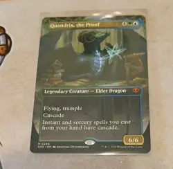 Quandrix, the Proof (Borderless) Secrets of Strixhaven Pack Fresh MTG MINT 🔥 - Image 1
