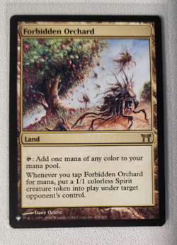 FORBIDDEN ORCHARD - The List - MTG Rare #276 - Magic: The Gathering - Image 1