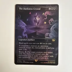 MTG The Darkness Crystal (Borderless FOIL) Final Fantasy 335 NM - Image 1