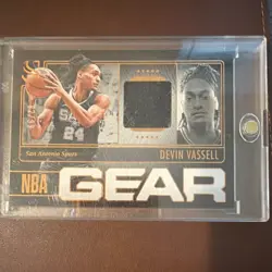 Panini 2024-25 Silhouette Devin Vassell Bronze /99 San Antonio Spurs MEM - Image 1