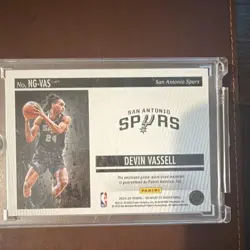 Panini 2024-25 Silhouette Devin Vassell Bronze /99 San Antonio Spurs MEM - Image 3